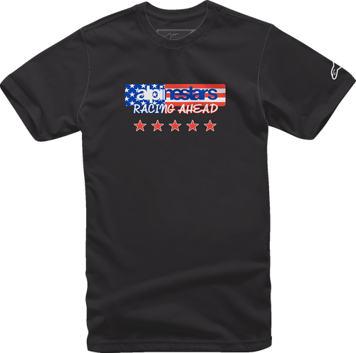 ALPINESTARS 12137261010L USA Again T-Shirt - Black Large