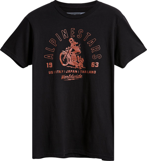 ALPINESTARS 12337212010XL Sander T-Shirt - Black XL