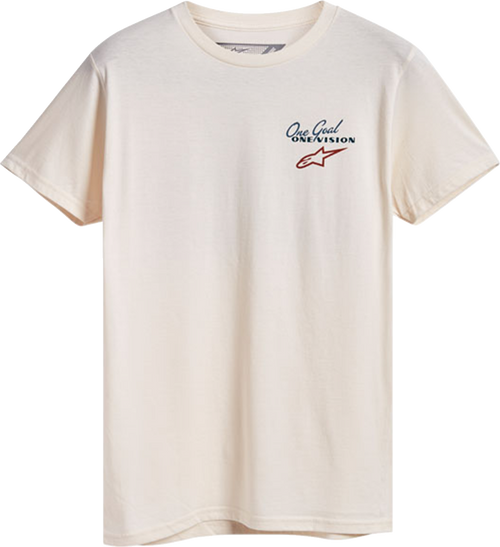 ALPINESTARS 123372150912XL Flagged T-Shirt - Natural 2XL