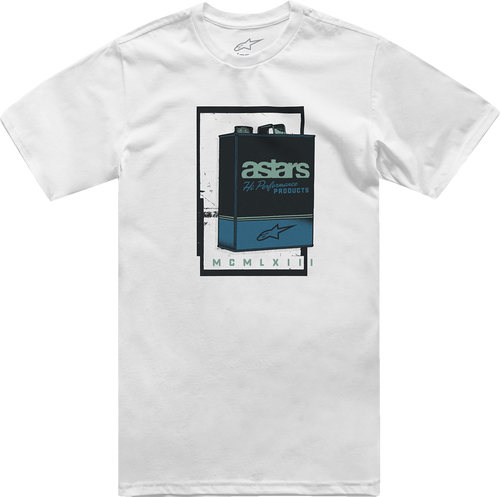 ALPINESTARS 1214-73140-20-M Galun CSF T-Shirt - White Medium