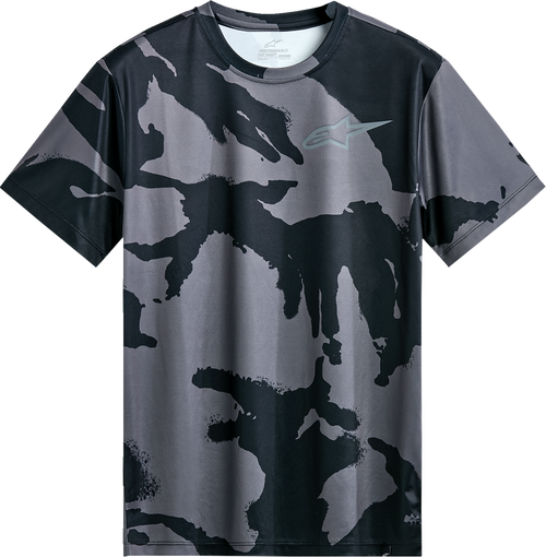 ALPINESTARS 1214-70020-160-L Camo Performance T-Shirt - Black/Camo Large