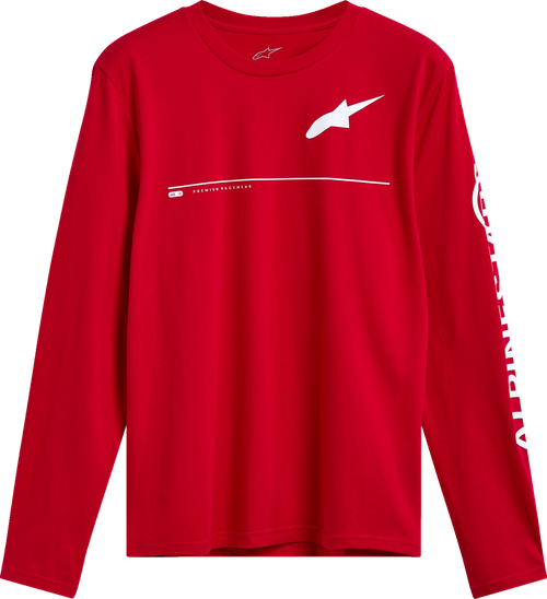 ALPINESTARS 1215-71200-30-L Committed Long-Sleeve CSF T-Shirt - Red Large