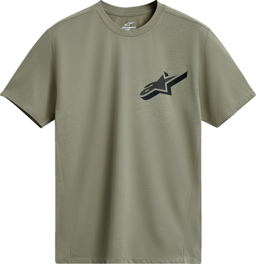 ALPINESTARS 1215-73400-61-L Attrition Performance T-Shirt - Light Green/Black Large