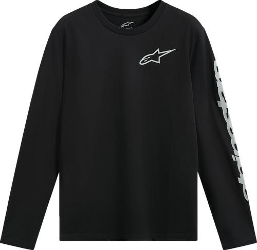 ALPINESTARS 1235-74100-10-2X Trackside Long-Sleeve CSF T-Shirt - Black 2XL