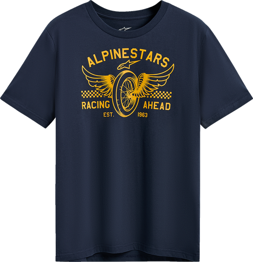 ALPINESTARS 1235-72355-70-M Heritage Patch CSF T-Shirt - Navy Medium