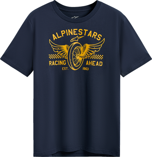 ALPINESTARS 1235-72355-70-L Heritage Patch CSF T-Shirt - Navy Large