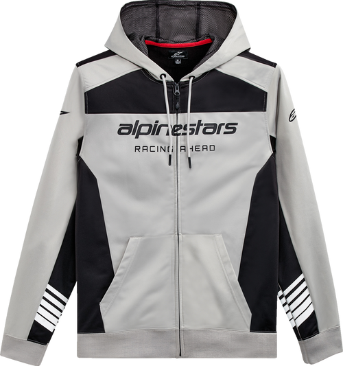 ALPINESTARS 12305310019002X Sessions II Hoodie - Silver/Black 2XL