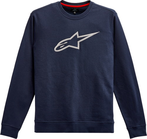 ALPINESTARS 1212513227011XL Ageless Crew Fleece - Navy/Grey XL