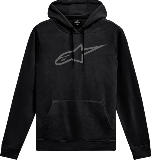 ALPINESTARS 1244-52000-1011-2X Ageless V3 Pullover Hoodie - Black/Gray 2XL