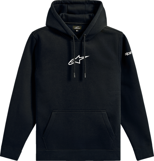 ALPINESTARS 1235-51610-10-XL Frontal Pullover Hoodie - Black XL