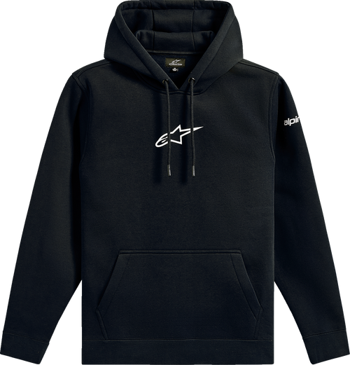 ALPINESTARS 1235-51610-10-2X Frontal Pullover Hoodie - Black 2XL