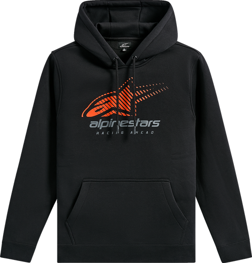 ALPINESTARS 1216-52600-10-2XL Pulse Pullover Hoodie - Black 2XL