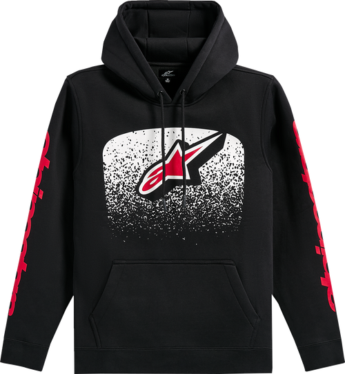 ALPINESTARS 1216-52300-10-L Obsessed Pullover Hoodie - Black Large