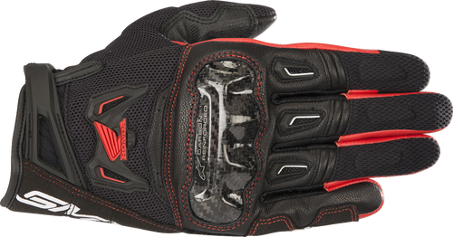ALPINESTARS 3567818-13-XL Honda SMX-2 Air Carbon V2 Gloves - Black/Red XL