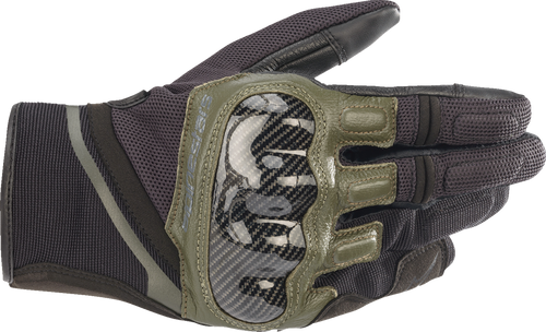 ALPINESTARS 3568721-1681-2X Chrome Gloves - Black/Forest 2XL