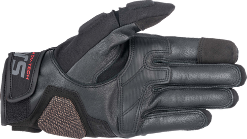 ALPINESTARS 3504822-10-3X Halo Leather Gloves - Black 3XL