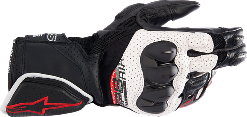 ALPINESTARS 3558621-1304-2X SP-8 V3 Air Gloves - Black/White/Bright Red 2XL