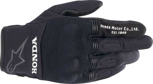 ALPINESTARS 3568321-10-S Honda Copper Gloves - Black Small