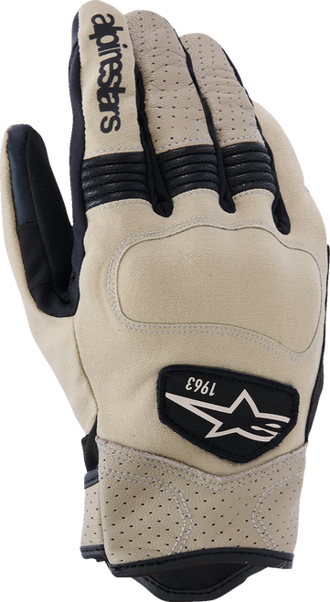 ALPINESTARS 3561226-9316-L Tracker Gloves - Aluminium/Black Large