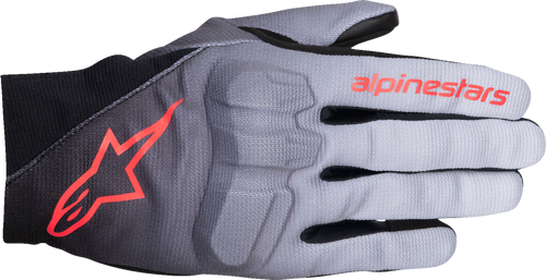 ALPINESTARS 3580325-9259-XS Stella Reef V2 Gloves - Gray/Black/Fluo Pink XS