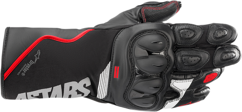 ALPINESTARS 3527921-1321-XL SP-365 Drystar® Gloves - Black/Fluo Red/White XL