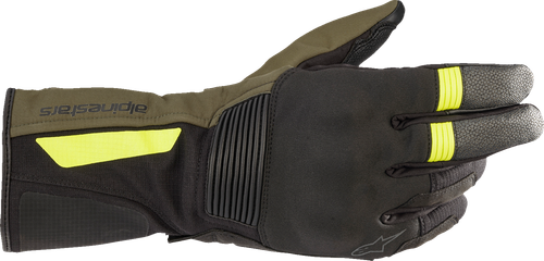 ALPINESTARS 3526922-1685-2X Denali Aerogel Drystar® Gloves - Black Forest/Fluo Yellow 2XL
