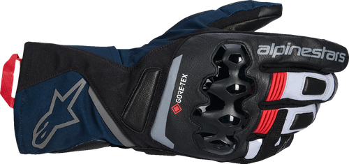 ALPINESTARS 3520326-1267-2XL WT-8 Gore-Tex® Insulated Gloves - Black/Dark Blue 2XL