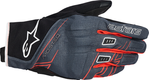 ALPINESTARS 3520226-148-2XL Moblast WP Gloves - Black/Anthracite/Orange 2XL