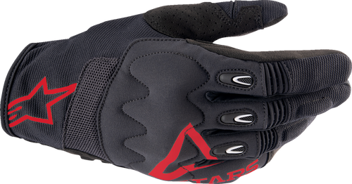 ALPINESTARS 3564524-3131-XL Techdura Gloves - Fire Red/Black XL