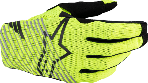 ALPINESTARS 3560325-55-2XL Radar Pro MX Gloves - Fluo Yellow 2XL