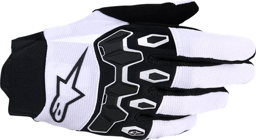 ALPINESTARS 3560426-9210-L Full Bore V2 Gloves - Light Gray/Black Large
