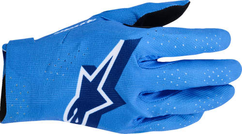 ALPINESTARS 3560526-7283-4X Supertech MX Gloves - UCLA Blue/Deep Blue/White 4XL
