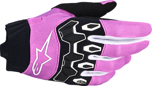 ALPINESTARS 3580126-3149-S Stella Full Bore V2 Gloves - Violet/White/Black Small