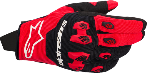 ALPINESTARS 3560425-3031-2X Pro-Dura Gloves - Bright Red/Black 2XL