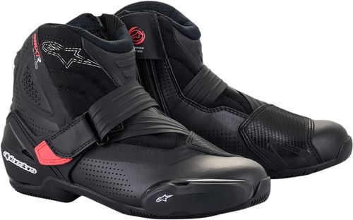 ALPINESTARS 2224121-1839-37 Stella SMX-1 R V2 Vented Boots - Black/Pink US 6 / EU 37