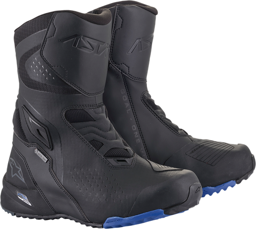 ALPINESTARS 2335422-17-42 RT-8 Gore-Tex Boots - Black/Blue US 8 / EU 42
