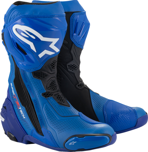 ALPINESTARS 2220121-713-45 Supertech R Vented Boots - Blue/Black US 10.5 / EU 45