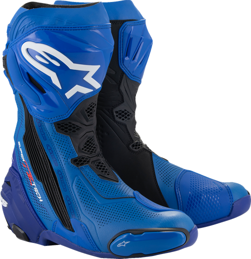 ALPINESTARS 2220121-713-47 Supertech R Vented Boots - Blue/Black US 12 / EU 47