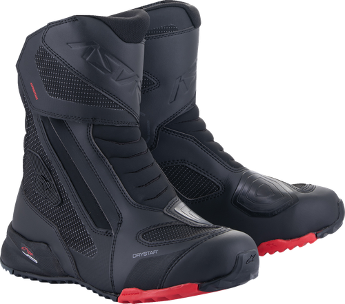 ALPINESTARS 2443023-13-44 RT-7 Drystar® Boots - Black/Red US 9.5 / EU 44