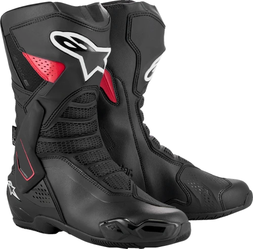 ALPINESTARS 2243025-13-45 SMX-6 V3 Drystar® Boots - Black/Red US 10.5/EU 45