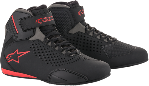 ALPINESTARS 2515618131115 Sektor Vented Shoes - Black/Gray/Red US 11.5