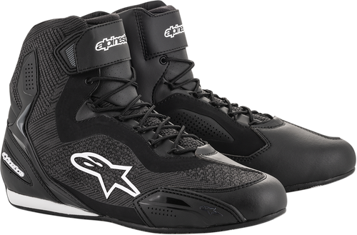 ALPINESTARS 2510319-10-10.5 Faster-3 Rideknit® Shoes - Black US 10.5 / EU 43.5