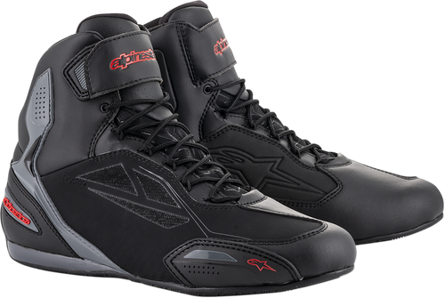 ALPINESTARS 2540719131-7 Faster-3 Drystar® Riding Shoes - Black/Gray/Red US 7
