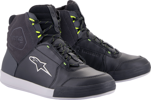 ALPINESTARS 2543123-1015-8 Chrome Waterproof Shoes - Waterproof Black/Gray US 8 / EU 40.5