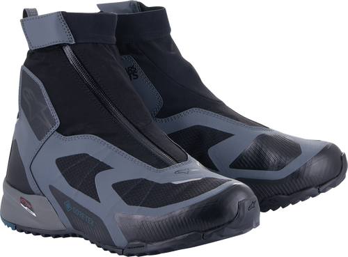 ALPINESTARS 233822412858 CR-8 Gore-Tex® Shoes - Black/Grey/Blue US 8 / EU 40.5