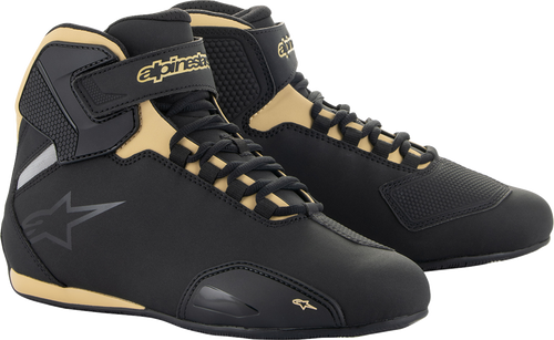 ALPINESTARS 2515719-1090-7.5 Stella Sektor Shoes - Black/Champagne US 7.5 / EU 39