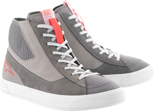 ALPINESTARS 2540124-9251-125 Stated Shoes - Gray/Red/White US 12.5 / EU 46