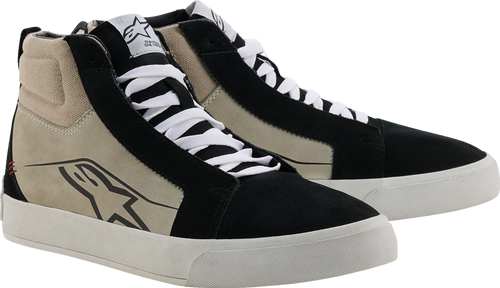 ALPINESTARS 2540926-1471-9 Ride-63 Leather Shoes - Black/Cool Gray/White US 9