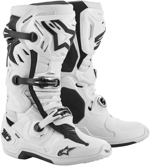 ALPINESTARS 2010520-20-13 Tech 10 Supervented Boots - White US 13 / EU 48