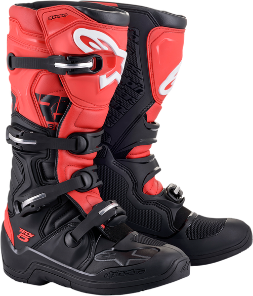 ALPINESTARS 2015015-13-9 Tech 5 Boots - Black/Red- US 9 / EU 43